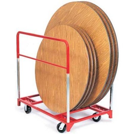 RAYMOND PRODUCTS Round Folding Table Mover All Swivel 6" Phenolic Casters 3709